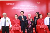 Khánh thành ngôi trường đầu tiên được xây dựng theo chuẩn quốc gia tại Long Khánh, Đồng Tháp Khánh thành ngôi trường đầu tiên được xây dựng theo chuẩn quốc gia tại Long Khánh, Đồng Tháp