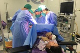 Nỗ lực sinh con của thai phụ mắc ung thư đại tràng Nỗ lực sinh con của thai phụ mắc ung thư đại tràng