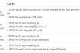 Lần đầu tuyển sinh, Chuyên KHXH&NV 'chọi' cao nhất 1/16 Lần đầu tuyển sinh, Chuyên KHXH&NV 'chọi' cao nhất 1/16