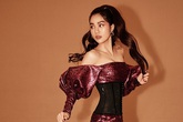 Ngọc Trinh mặc corset đi tiệc Ngọc Trinh mặc corset đi tiệc