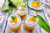 Pudding xoài Pudding xoài