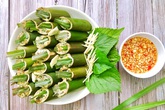 Chả ốc nhồi ống nứa Chả ốc nhồi ống nứa