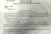 Người làm lộ đề thi Văn lớp 9 ở Pleiku là nhân viên thư viện Người làm lộ đề thi Văn lớp 9 ở Pleiku là nhân viên thư viện