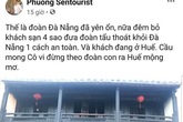 Xử phạt hướng dẫn viên đăng tin đưa du khách “tẩu thoát” khỏi Đà Nẵng Xử phạt hướng dẫn viên đăng tin đưa du khách “tẩu thoát” khỏi Đà Nẵng