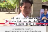 Nam sinh trả lời chắc nịch 10 điểm khi được VTV phỏng vấn thi vào lớp 10 thực chất được bao nhiêu điểm? Nam sinh trả lời chắc nịch 10 điểm khi được VTV phỏng vấn thi vào lớp 10 thực chất được bao nhiêu điểm?