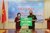 NutiFood trao quà tặng dinh dưỡng trị giá 10 tỷ đồng cho lực lượng bộ đội biên phòng, chung tay đẩy lùi COVID-19 NutiFood trao quà tặng dinh dưỡng trị giá 10 tỷ đồng cho lực lượng bộ đội biên phòng, chung tay đẩy lùi COVID-19