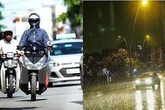 Miền Bắc mưa giông lớn, miền Trung nắng nóng kéo dài Miền Bắc mưa giông lớn, miền Trung nắng nóng kéo dài