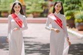 Hai 'nàng thơ xứ Huế' xinh đẹp, học giỏi đặc cách vào chung khảo HHVN Hai 'nàng thơ xứ Huế' xinh đẹp, học giỏi đặc cách vào chung khảo HHVN