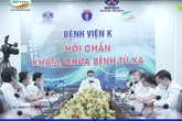 Cùng lúc mắc 2 bệnh ung thư, nữ bệnh nhân ở tại Lào Cai được hội chẩn từ Hà Nội Cùng lúc mắc 2 bệnh ung thư, nữ bệnh nhân ở tại Lào Cai được hội chẩn từ Hà Nội