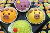 Bánh trung thu mini hút khách Bánh trung thu mini hút khách