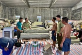 Hưng Yên: Phát hiện kho hàng chứa 80 tấn vải cuộn không rõ nguồn gốc xuất xứ Hưng Yên: Phát hiện kho hàng chứa 80 tấn vải cuộn không rõ nguồn gốc xuất xứ