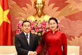 Chủ tịch Quốc hội Nguyễn Thị Kim Ngân tiếp Đại sứ Lào tại Việt Nam Chủ tịch Quốc hội Nguyễn Thị Kim Ngân tiếp Đại sứ Lào tại Việt Nam