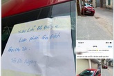 Tài xế đỗ xe chắn trước cửa nhà người khác nhưng mảnh giấy mà chủ xe để lại khiến chủ nhà chẳng thể nổi giận Tài xế đỗ xe chắn trước cửa nhà người khác nhưng mảnh giấy mà chủ xe để lại khiến chủ nhà chẳng thể nổi giận