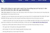 Thông tin mới nhất việc sinh viên chuyển nhầm gần 2 tỷ học phí từ phía nhà trường Thông tin mới nhất việc sinh viên chuyển nhầm gần 2 tỷ học phí từ phía nhà trường
