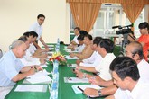 Đoàn công tác Tổng cục DS-KHHGĐ làm việc tại Bến Tre Đoàn công tác Tổng cục DS-KHHGĐ làm việc tại Bến Tre