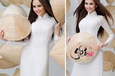 Nhan sắc tinh khôi của Hoa hậu Việt Nhan sắc tinh khôi của Hoa hậu Việt