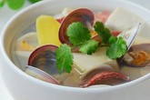 Nấu canh ngao đậu hũ cho ngày oi nóng Nấu canh ngao đậu hũ cho ngày oi nóng