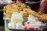 Cách nhận biết đậu phụ có thạch cao, nhiễm nấm Cách nhận biết đậu phụ có thạch cao, nhiễm nấm