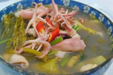 Canh mực dưa chua ngon miệng, dễ làm Canh mực dưa chua ngon miệng, dễ làm