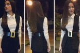 Hà Hồ, Thủy Tiên diện đồ trơn nhưng vẫn sành điệu Hà Hồ, Thủy Tiên diện đồ trơn nhưng vẫn sành điệu