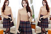 Đón gió đông đẹp dịu dàng với váy xòe Đón gió đông đẹp dịu dàng với váy xòe