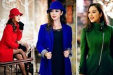Mỹ nhân Việt đua nhau diện mốt áo măng tô sắc màu Mỹ nhân Việt đua nhau diện mốt áo măng tô sắc màu