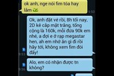 Xôn xao tin nhắn chia tiền xem phim với bạn gái Xôn xao tin nhắn chia tiền xem phim với bạn gái