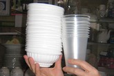 Cốc, đĩa, bát giấy: Chỉ đựng đồ nóng ở ngưỡng 40oC Cốc, đĩa, bát giấy: Chỉ đựng đồ nóng ở ngưỡng 40oC