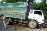 Bé 3 tuổi chết dưới gầm xe tải Bé 3 tuổi chết dưới gầm xe tải