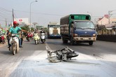 Một thanh niên bốc cháy như đuốc sống Một thanh niên bốc cháy như đuốc sống