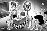 Nữ sinh mê tít thầy, giả ngất để được... bế Nữ sinh mê tít thầy, giả ngất để được... bế