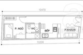 Bài trí nội thất tiện nghi cho nhà 32 m² Bài trí nội thất tiện nghi cho nhà 32 m²