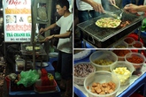 Bánh tráng nướng vỉa hè phố Hàng Tre Bánh tráng nướng vỉa hè phố Hàng Tre