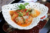 Bắp cải cuộn thịt sốt cà chua Bắp cải cuộn thịt sốt cà chua