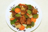 Sườn non sốt chua ngọt kiểu Nhật Sườn non sốt chua ngọt kiểu Nhật