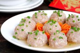 Thịt viên hấp thơm mềm ngon cơm Thịt viên hấp thơm mềm ngon cơm