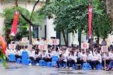 TP HCM: Nhiều chương trình ý nghĩa trong ngày khai giảng TP HCM: Nhiều chương trình ý nghĩa trong ngày khai giảng