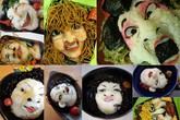 Những hộp cơm Bento nghệ thuật kinh dị Những hộp cơm Bento nghệ thuật kinh dị