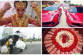 Những "siêu đám cưới" gây choáng gần đây ở Trung Quốc Những "siêu đám cưới" gây choáng gần đây ở Trung Quốc