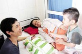 Sản phụ vào bệnh viện trú bão, chờ sinh Sản phụ vào bệnh viện trú bão, chờ sinh