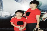 MC Thảo Vân kín đáo đưa con trai đi xem phim MC Thảo Vân kín đáo đưa con trai đi xem phim