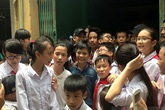 Quang Anh trở về quê nhà trong sự chào đón nồng nhiệt của người dân Quang Anh trở về quê nhà trong sự chào đón nồng nhiệt của người dân