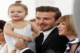 Con gái David Beckham được quan tâm như ngôi sao hạng A Con gái David Beckham được quan tâm như ngôi sao hạng A
