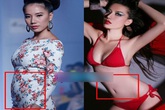 Mỹ nhân Việt 'một trời một vực' trước và sau photoshop Mỹ nhân Việt 'một trời một vực' trước và sau photoshop
