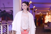 Linh Nga yêu kiều dự tiệc với cây trắng Linh Nga yêu kiều dự tiệc với cây trắng