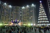 Cây thông Noel cao nhất Việt Nam ở Hà Nội Cây thông Noel cao nhất Việt Nam ở Hà Nội