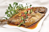 Cá chim rim gừng tỏi Cá chim rim gừng tỏi