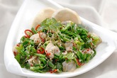 Gỏi nghêu bông thiên lý Gỏi nghêu bông thiên lý