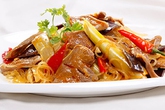 Lưỡi heo xào lăn Lưỡi heo xào lăn