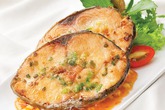 Đậm đà cá thu xốt xoài tượng Đậm đà cá thu xốt xoài tượng